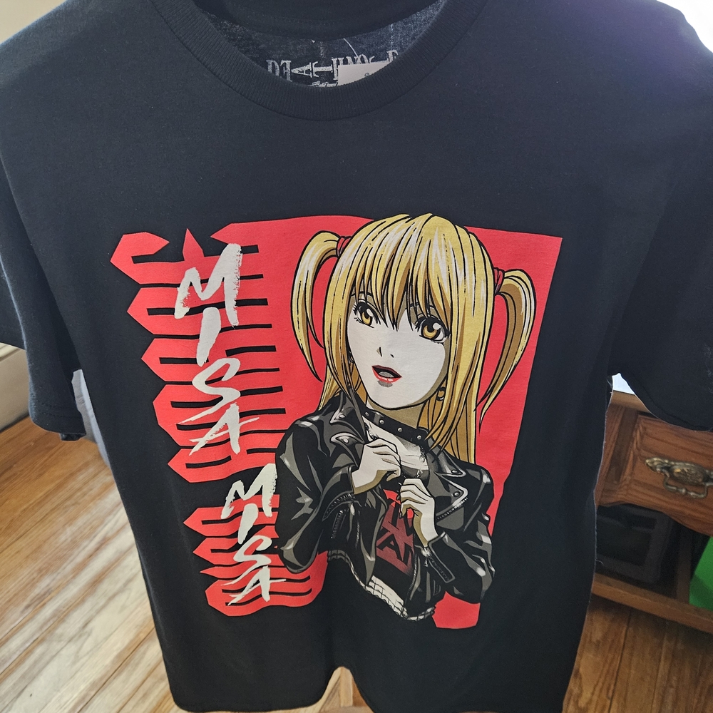Ripple Junction Black Tee with‎ Misa